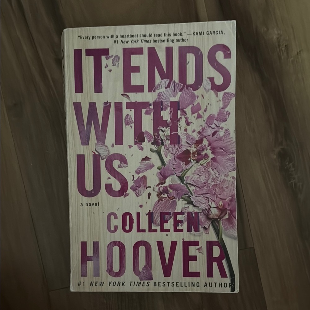 'It Ends With Us' Book by Colleen Hoover